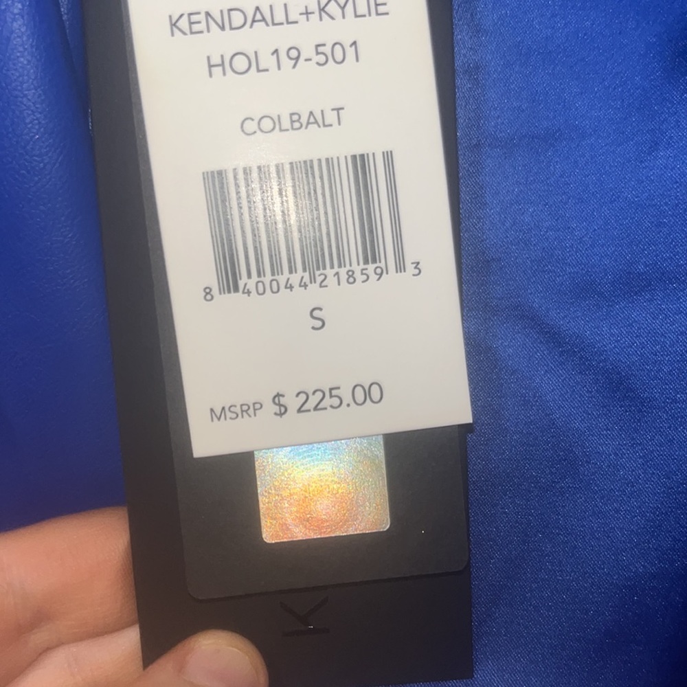 Blue Kendall and Kylie coat, never worn, tags still on, 10/10 condition